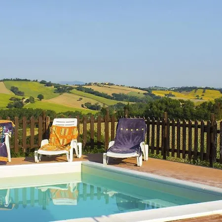 Spacious In Montecarotto With Mountain View And Pool