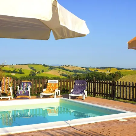 Spacious In Montecarotto With Mountain View And Pool Villa *